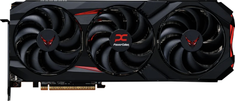 PowerColor Red Devil AMD Radeon RX 9070 XT Backplate Special Edition - Front