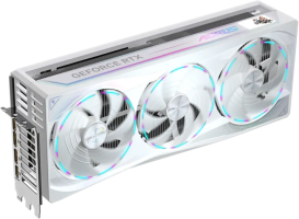 Gigabyte AORUS GeForce RTX 5090 STEALTH ICE - Side