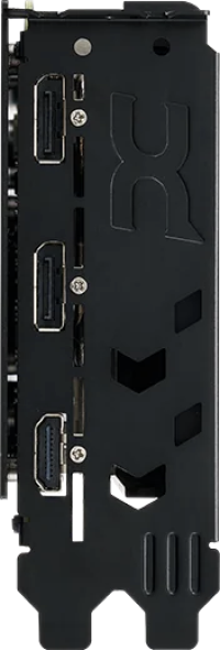 PowerColor Hellhound AMD Radeon RX 9060 XT - Outputs