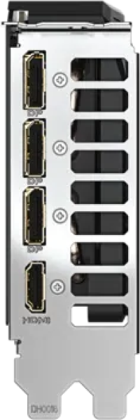 Gigabyte GeForce RTX 5060 WINDFORCE OC - Outputs
