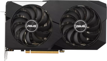 Asus Dual Radeon RX 6600 - Front