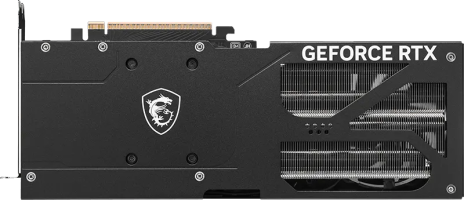 MSI GeForce RTX 5080 VENTUS 3X OC BLACK - Rear