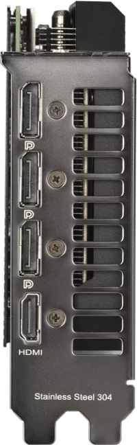 Asus Dual GeForce RTX 3060 8GB - Outputs