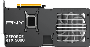 PNY GeForce RTX 5080 Slim Dual Fan Overclocked - Rear