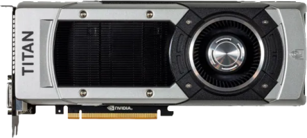 NVIDIA GTX TITAN Black - Front