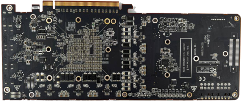 Sapphire Radeon RX Vega56 - PCB Rear