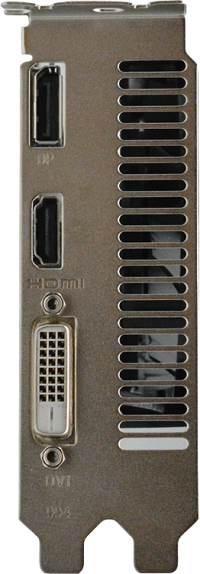 AFOX Radeon RX 550 4GB - Side