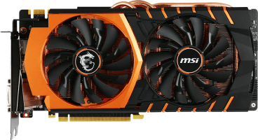 MSI GeForce GTX 980 Ti GAMING GOLDEN EDITION - Front