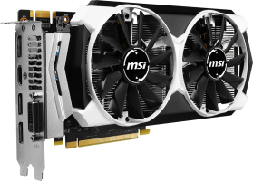 MSI GeForce GTX 960 Armor 2X OC - Side
