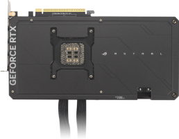 Asus ROG Astral LC GeForce RTX 5090 - Rear