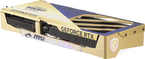 MSI GeForce RTX 5070 World of Warcraft MIDNIGHT LIGHT EDITION OC - Side