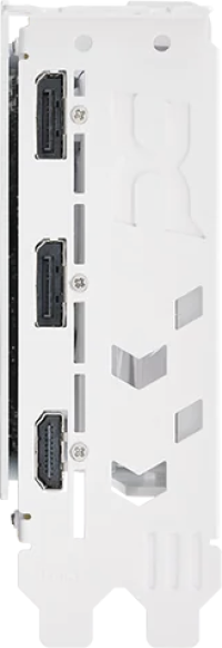 PowerColor Hellhound Spectral White AMD Radeon RX 9060 XT - Outputs