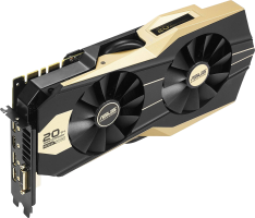Asus GOLD20TH GTX 980 Platinum - Side
