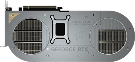 Gigabyte AORUS GeForce RTX 5080 INFINITY WOOD - Rear