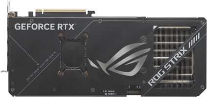 Asus ROG Strix GeForce RTX 5070 OC Edition - Rear