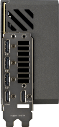 Asus ROG Astral GeForce RTX 5080 - Outputs