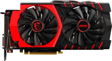 MSI GeForce GTX 960 Gaming - Front