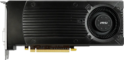 MSI GeForce GTX 960 2GD5 - Front