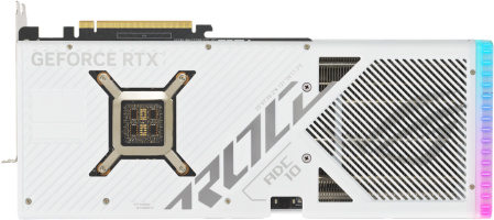 Asus ROG Strix GeForce RTX 4090 White Edition - Rear