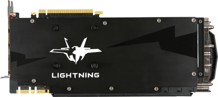 MSI GeForce GTX 980 Ti LIGHTNING LE - Rear