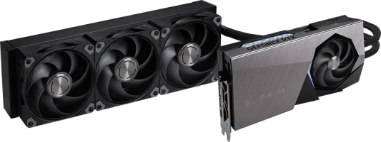 MSI GeForce RTX 5080 SUPRIM LIQUID OC - Front