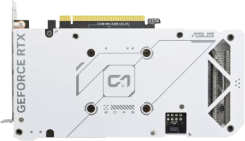 Asus Dual GeForce RTX 4060 Ti White OC Edition - Rear