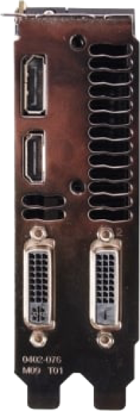 Zotac GeForce GTX 680 - Outputs