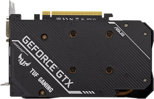 Asus TUF Gaming GeForce GTX 1630 OC Edition - Rear