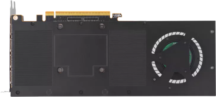 Asus TURBO Radeon AI PRO R9700 - Rear