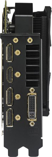 Asus GOLD20TH GTX 980 Ti Platinum - Outputs