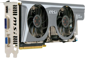 MSI GeForce GTX 275 LIGHTNING - Front