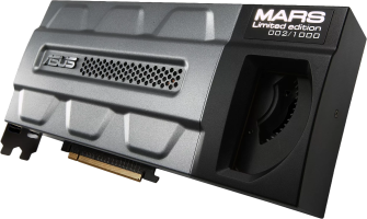 Asus ROG Mars GTX 285 - Front