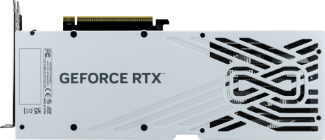 Palit GeForce RTX 5070 White OC - Rear
