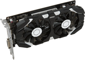 MSI GeForce GTX 1050 Ti 4GT OC - Side