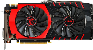 MSI GeForce GTX 980 Ti GAMING - Front