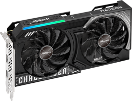 ASRock Radeon RX 9060 Challenger - Side