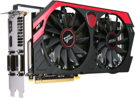 MSI GeForce GTX 780 GAMING OC - Side