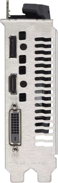 Asus Dual GeForce RTX 3050 - Outputs