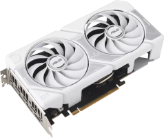 Asus Dual GeForce RTX 5060 White Edition - Side