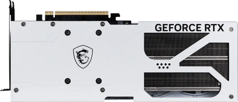MSI GeForce RTX 5080 VENTUS 3X WHITE - Rear