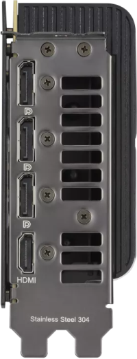Asus ProArt GeForce RTX 4080 SUPER OC Edition - Outputs