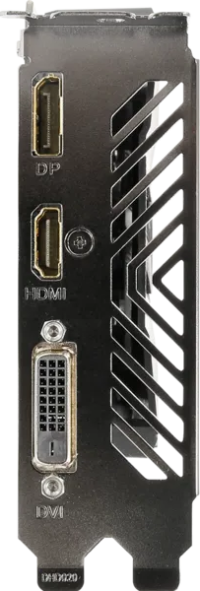 Gigabyte GeForce GTX 1050 Ti D5 - Outputs