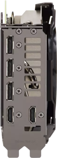 Asus TUF Gaming GeForce RTX 3070 Ti OC Edition - Outputs
