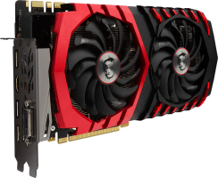 MSI GeForce GTX 1070 GAMING Z - Side