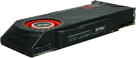 Asus ROG Matrix HD 5870 Platinum - Side