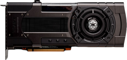 NVIDIA TITAN Xp Star Wars Galactic Empire - Front