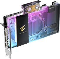Gigabyte GeForce RTX 5080 XTREME WATERFORCE WB - Side