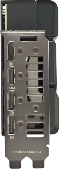 Asus Dual GeForce RTX 4070 Ti SUPER - Outputs