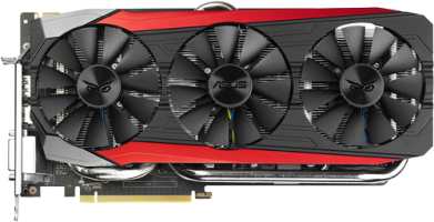 Asus STRIX GTX 980 Ti OC - Front