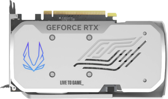 Zotac GeForce RTX 4060 Twin Edge OC White Edition - Rear